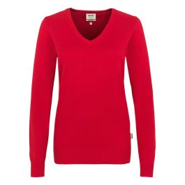 HAKRO Damen V-Pullover Premium-Baumwolle