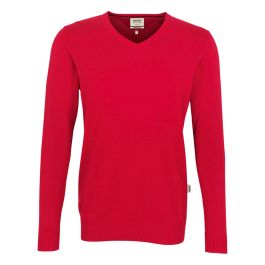 HAKRO V-Pullover Premium-Baumwolle