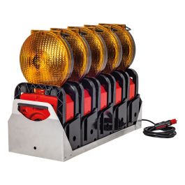 Euro-Blitz Compact LED Synchro, 5er-Set, Akkubetrieb in einer Tragebox