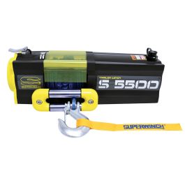 Superwinch S5500SR mit Kunstfaserseil