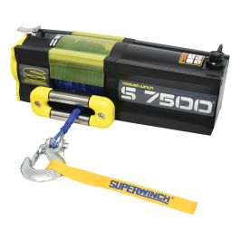 Superwinch S7500 SR mit Kunstfaserseil