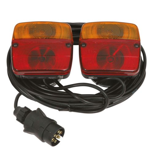 Magnetic rear lights