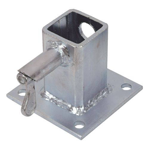 Retainer for floor installation, zinc-plated