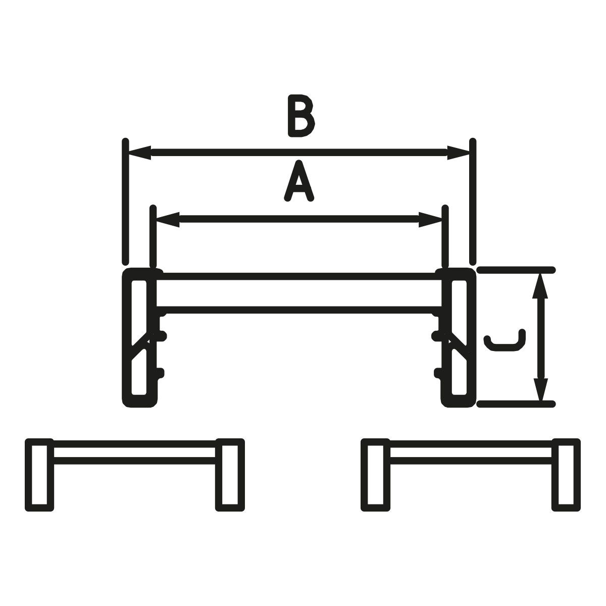 Verladeschiene