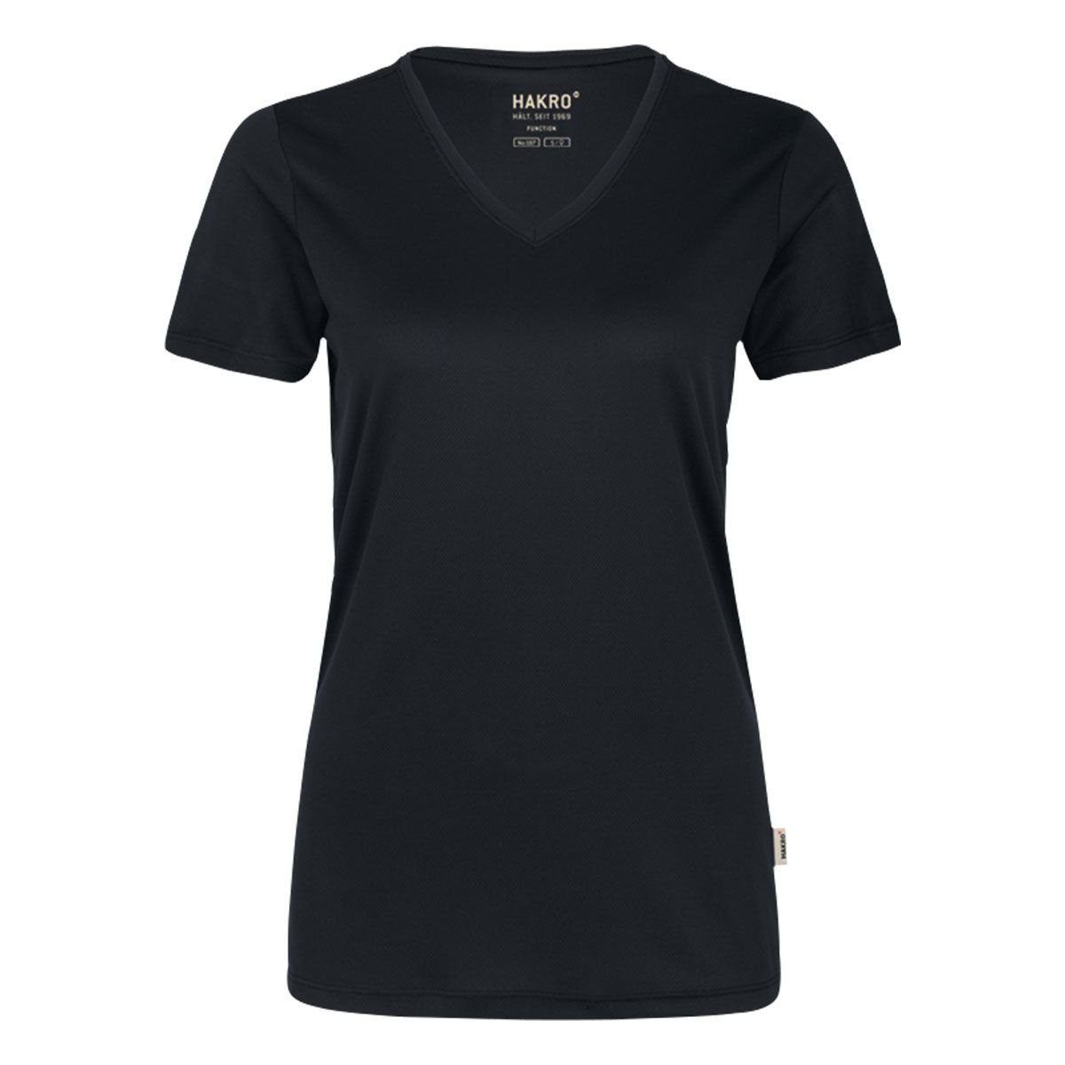 HAKRO Damen V-Shirt COOLMAX®