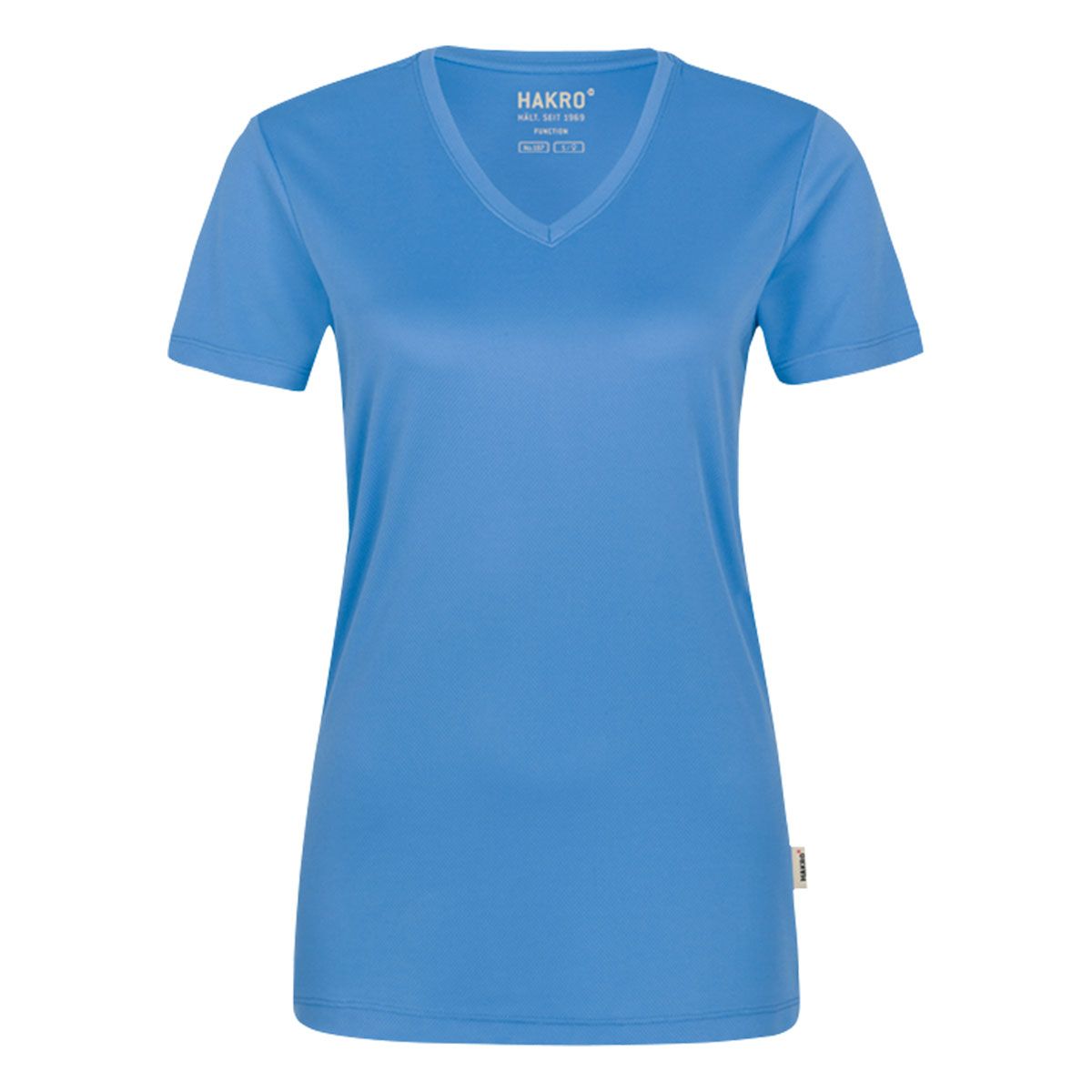 HAKRO Damen V-Shirt COOLMAX®