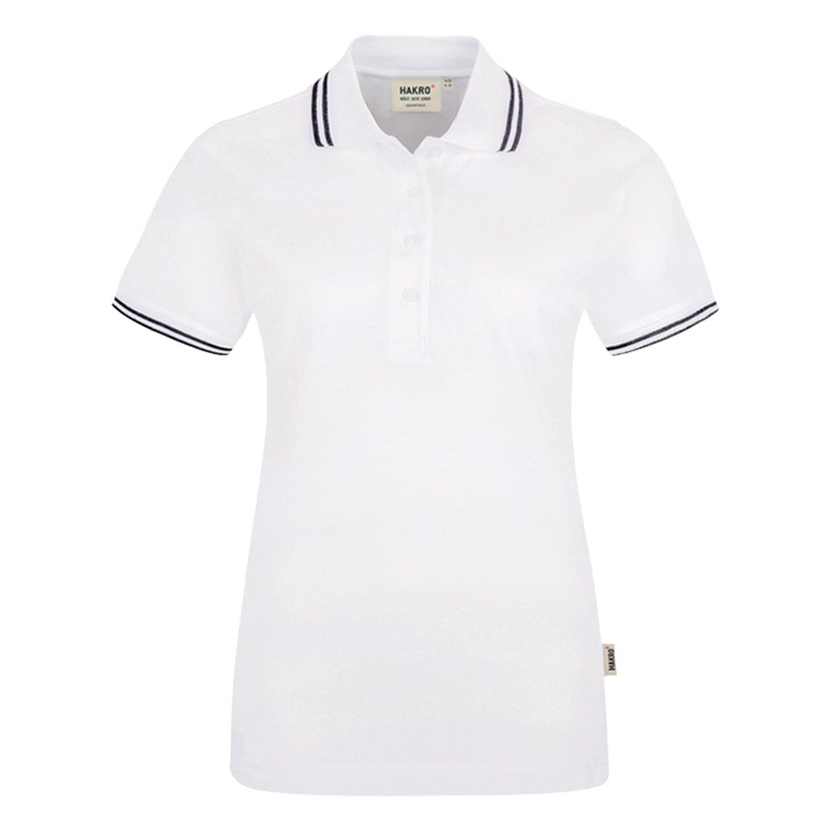 HAKRO Damen Poloshirt Twin-Stripe