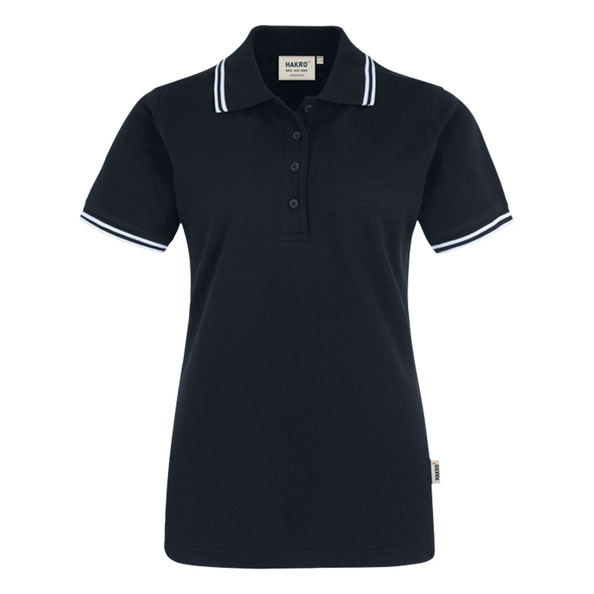 HAKRO Damen Poloshirt Twin-Stripe