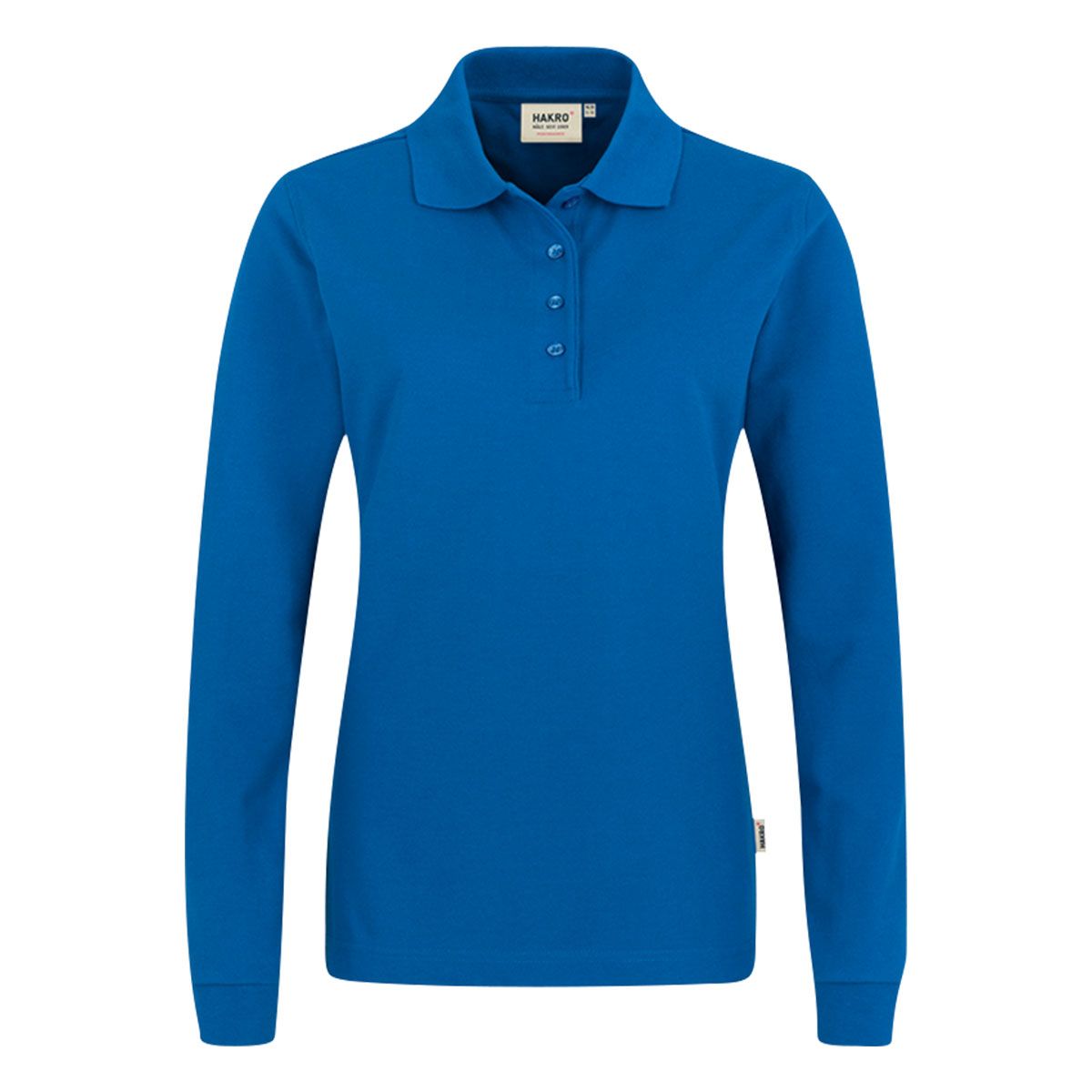 HAKRO Damen Longsleeve-Poloshirt MIKRALINAR®