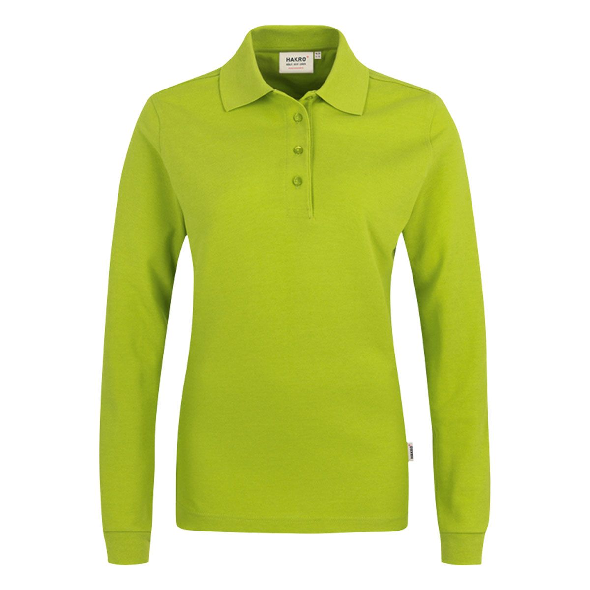 HAKRO Damen Longsleeve-Poloshirt MIKRALINAR®