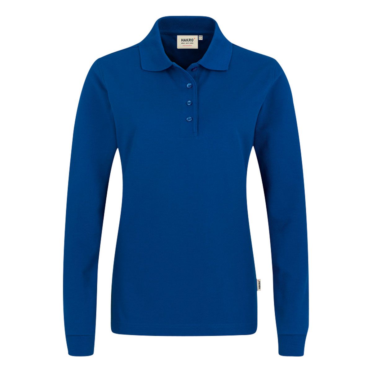 HAKRO Damen Longsleeve-Poloshirt MIKRALINAR®