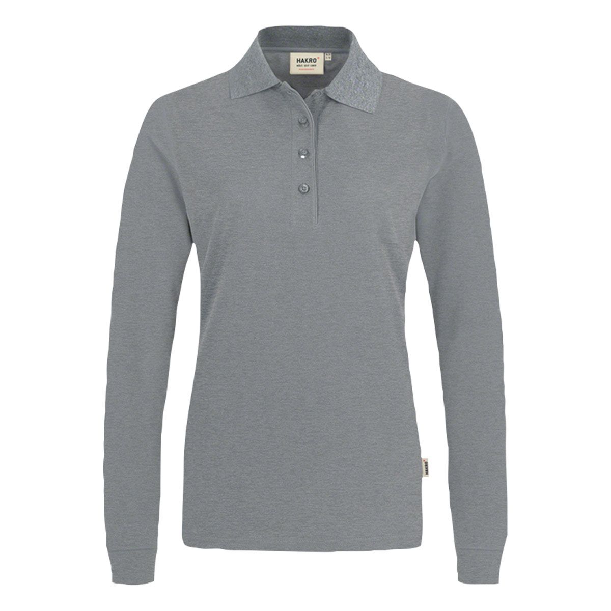 HAKRO Damen Longsleeve-Poloshirt MIKRALINAR®