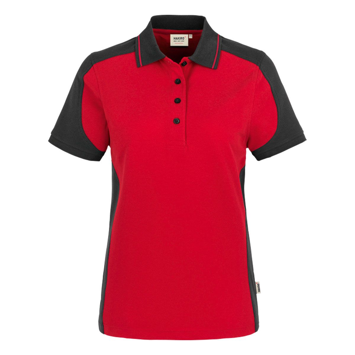 HAKRO Damen Poloshirt Contrast MIKRALINAR®