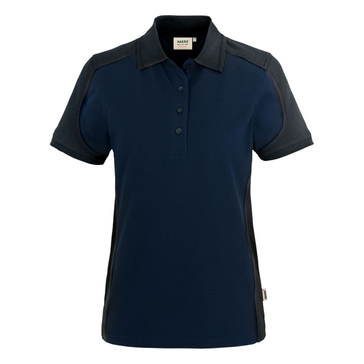 HAKRO Damen Poloshirt Contrast MIKRALINAR®