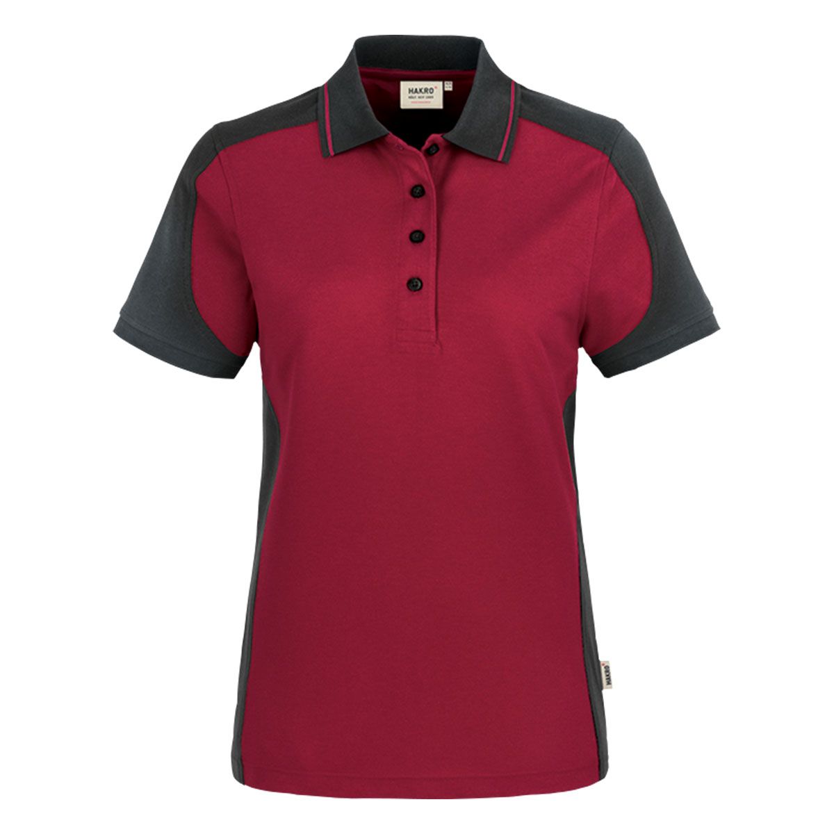 HAKRO Damen Poloshirt Contrast MIKRALINAR®