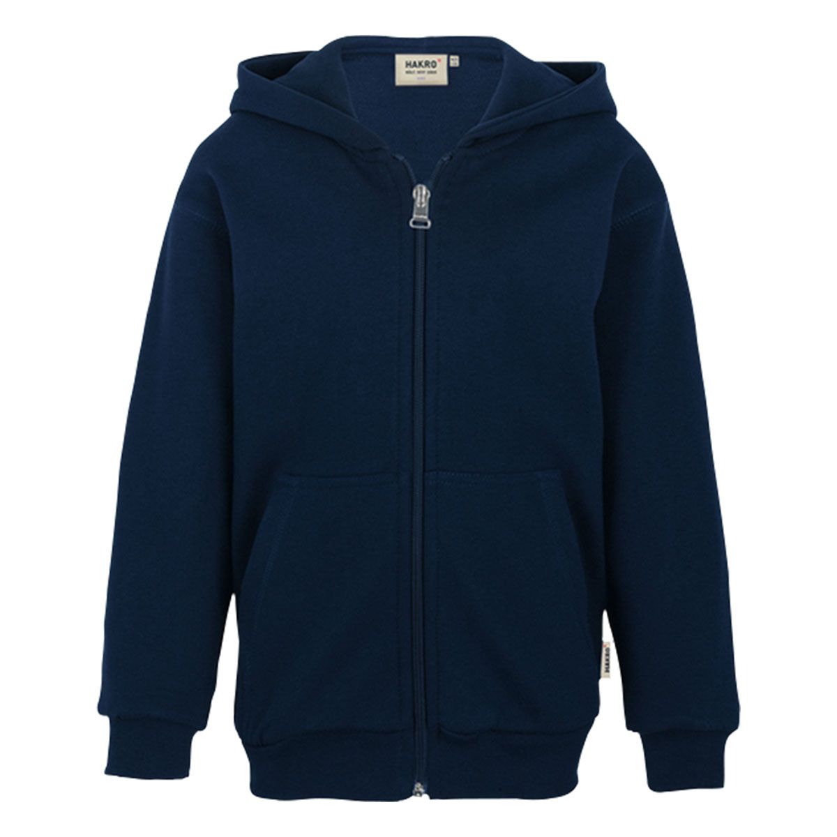 HAKRO Kinder Kapuzen-Sweatjacke Premium