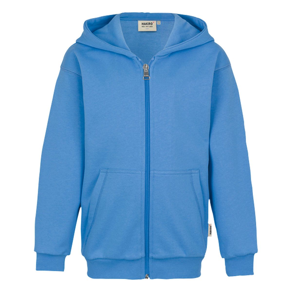 HAKRO Kinder Kapuzen-Sweatjacke Premium