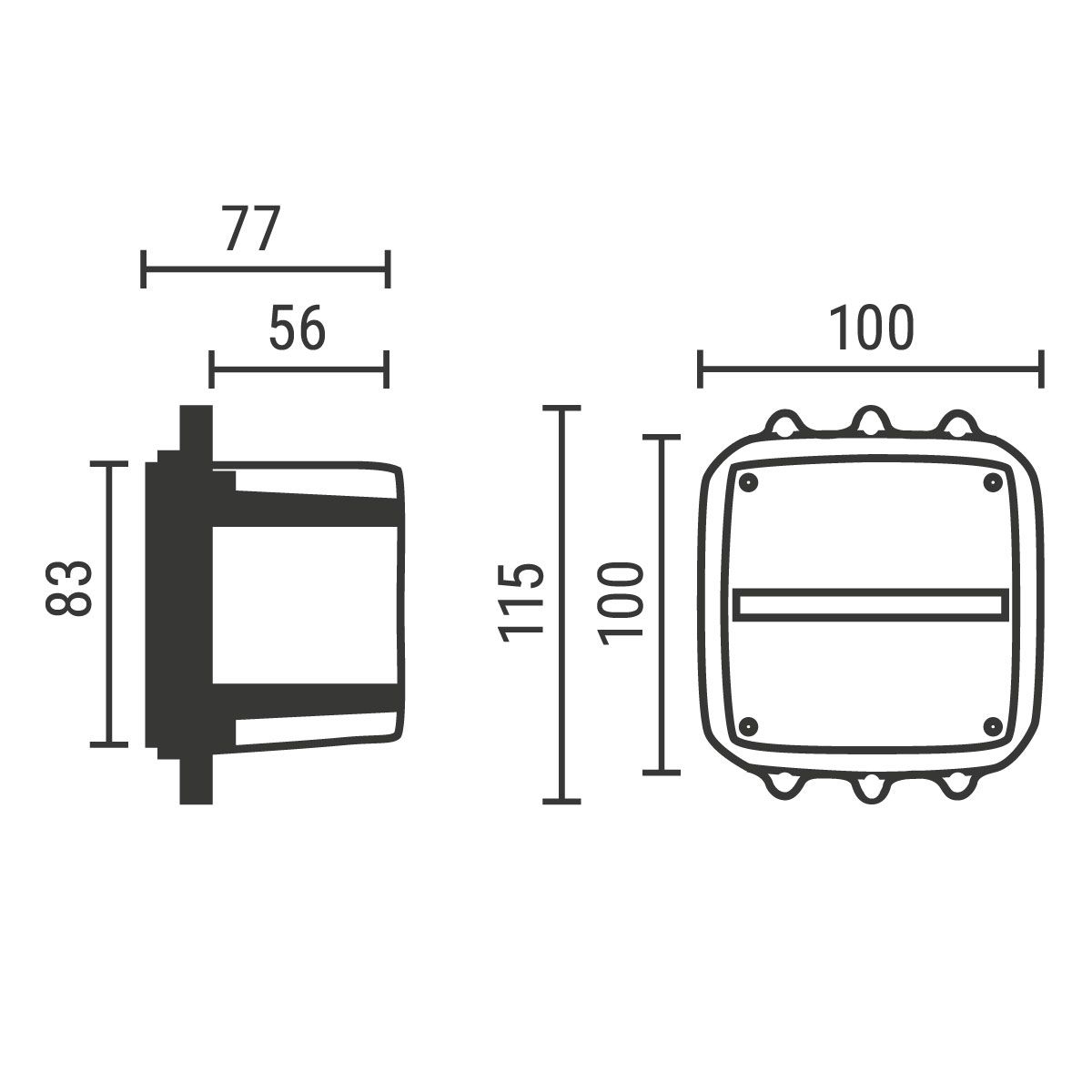 LED-Arbeitsscheinwerfer KL1303 LED F0