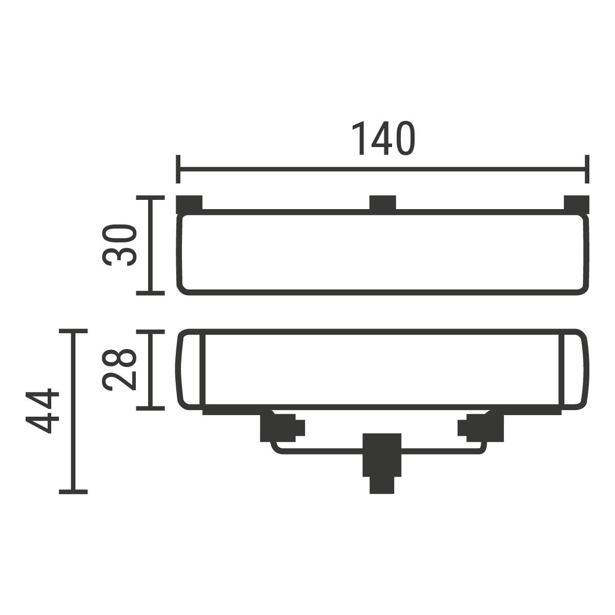 LED-Arbeitsscheinwerfer Lungo