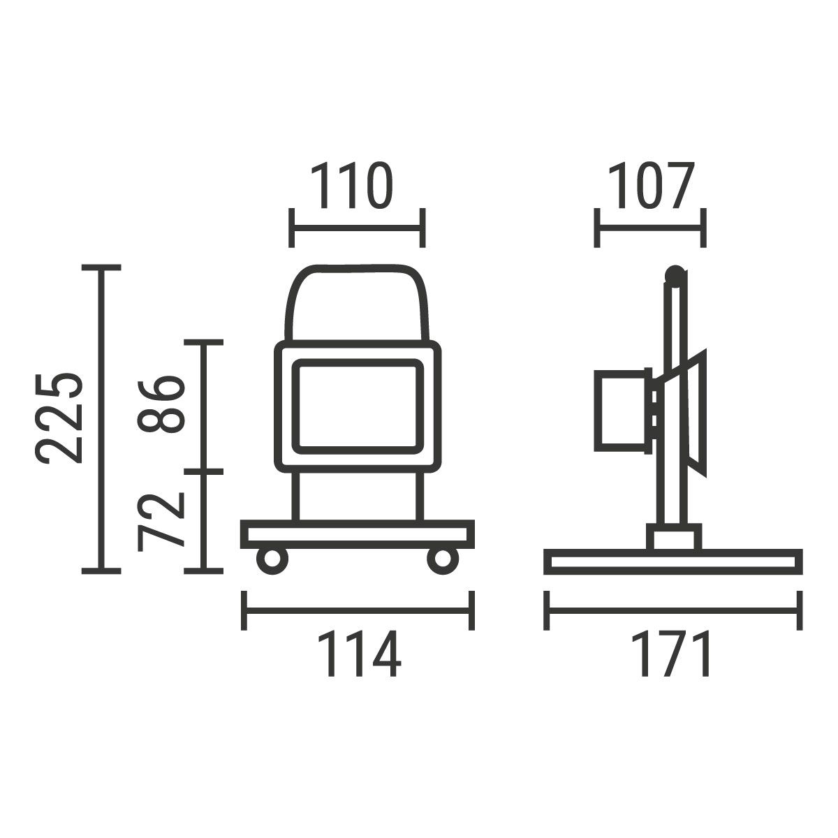 Akku-LED-Strahler, 10 W-COB-LED