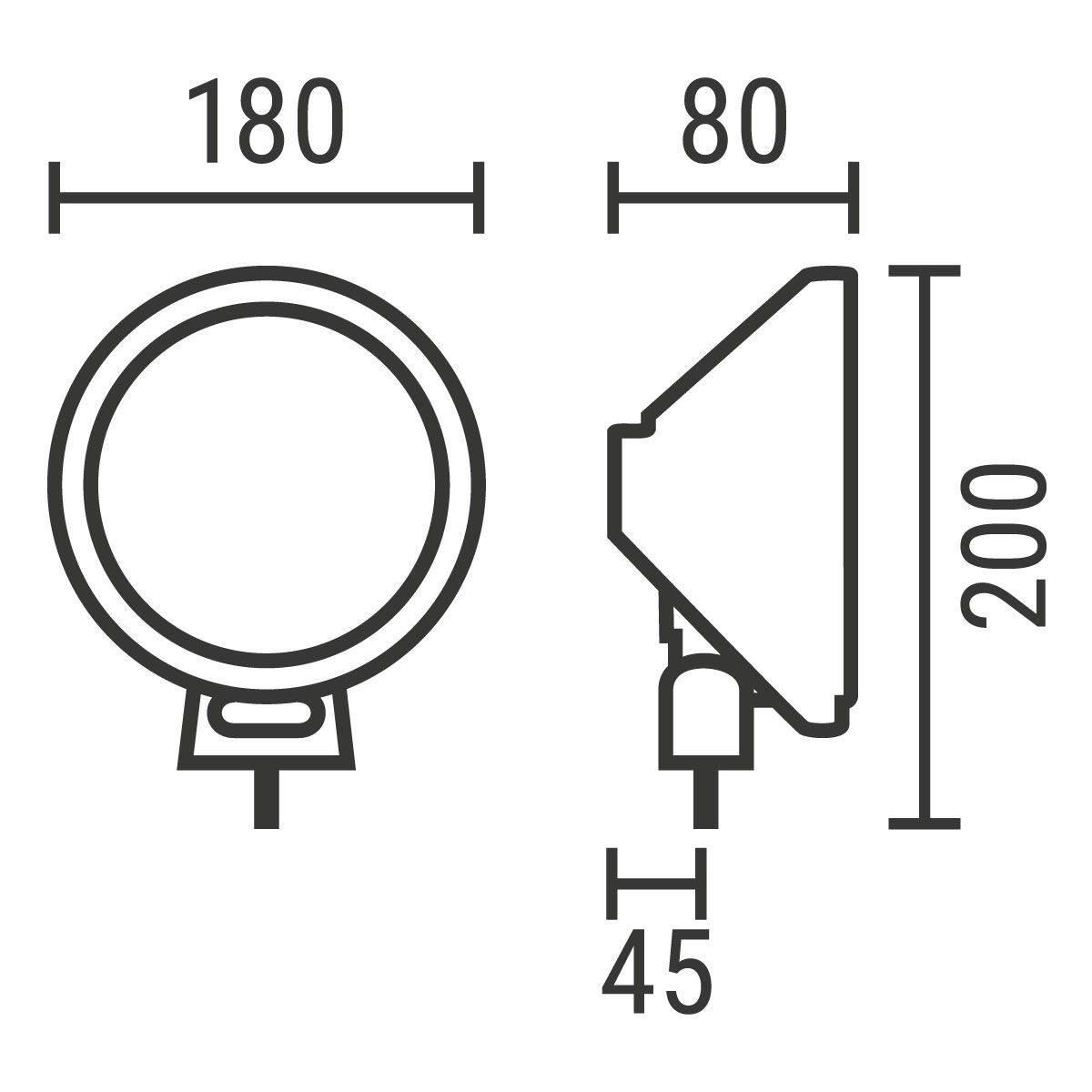 Fernscheinwerfer LED 1500