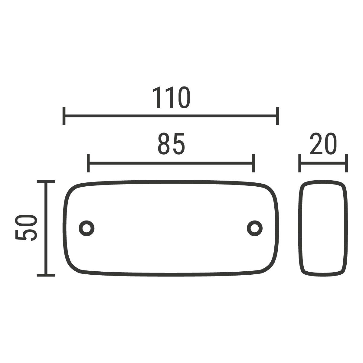 LED-Seitenmarkierungsleuchte