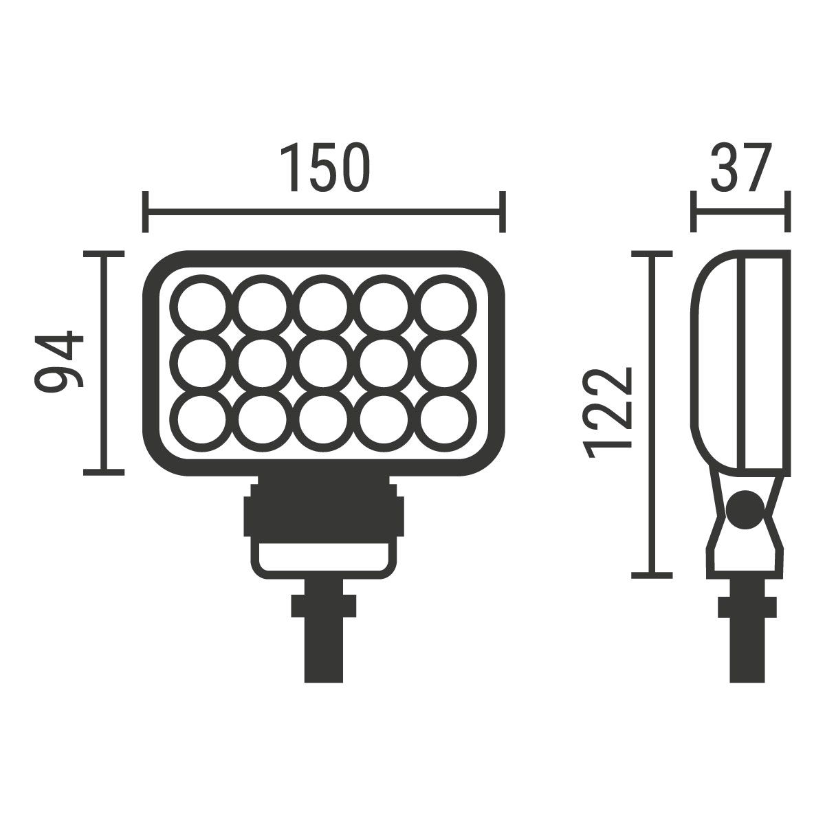 Arbeitsscheinwerfer WL 822