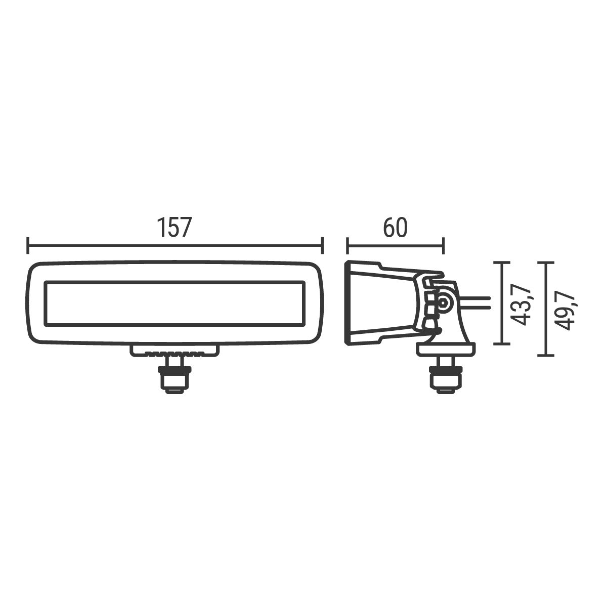 Arbeitsscheinwerfer WLD 2880