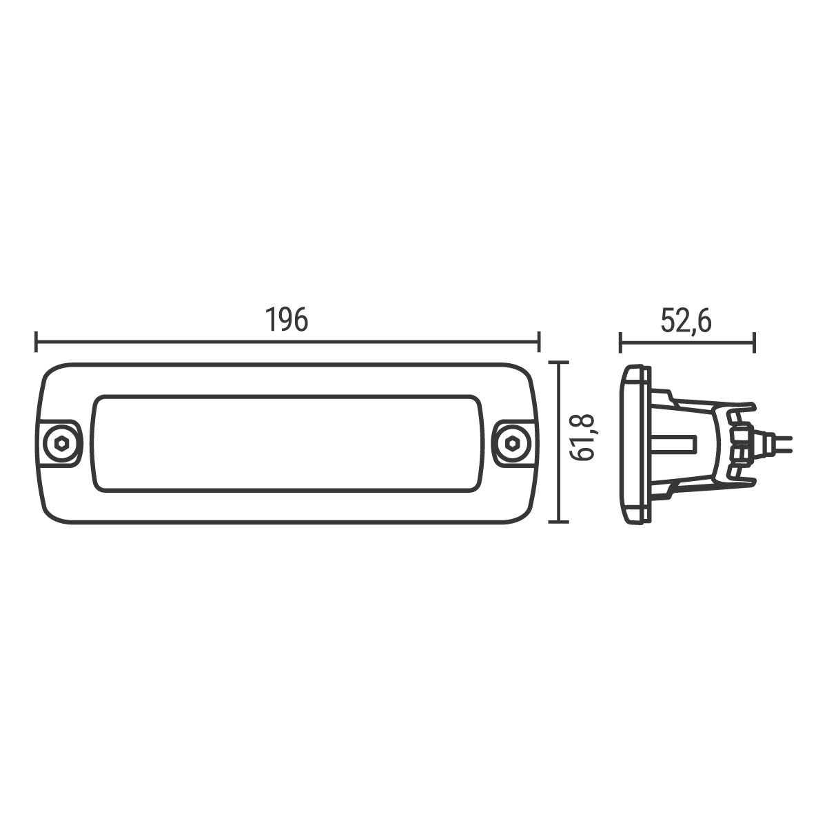 Arbeitsscheinwerfer WLD 2880