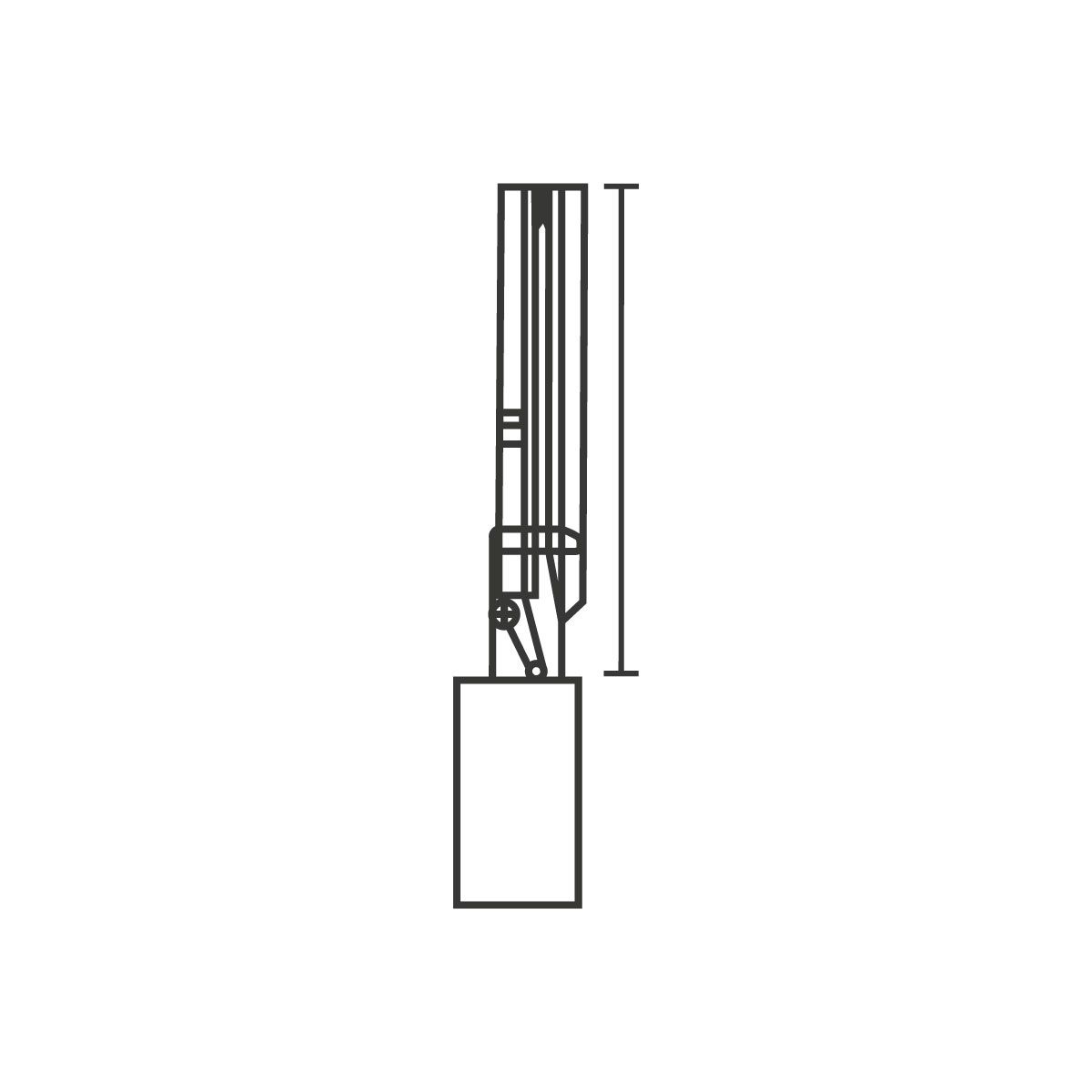 Einbau-Auffahrrampe klappbar