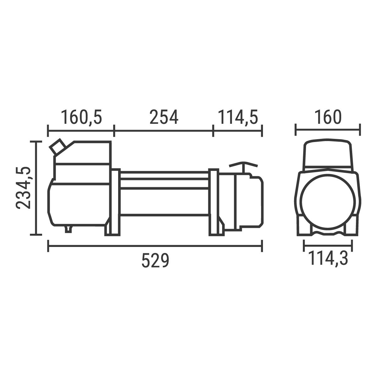 Superwinch Tiger Shark 11500