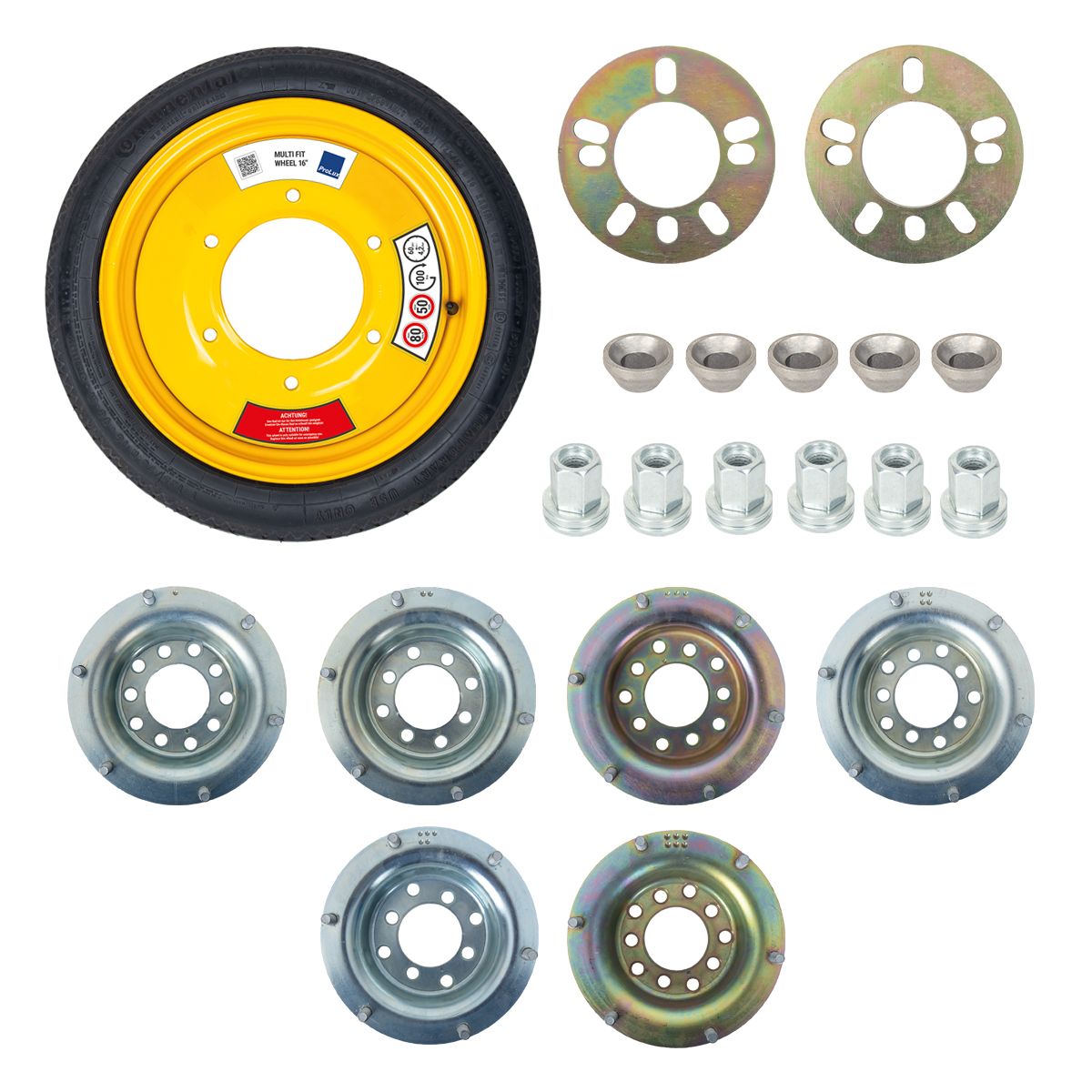 Kit Multi Fit Wheel Premium 16