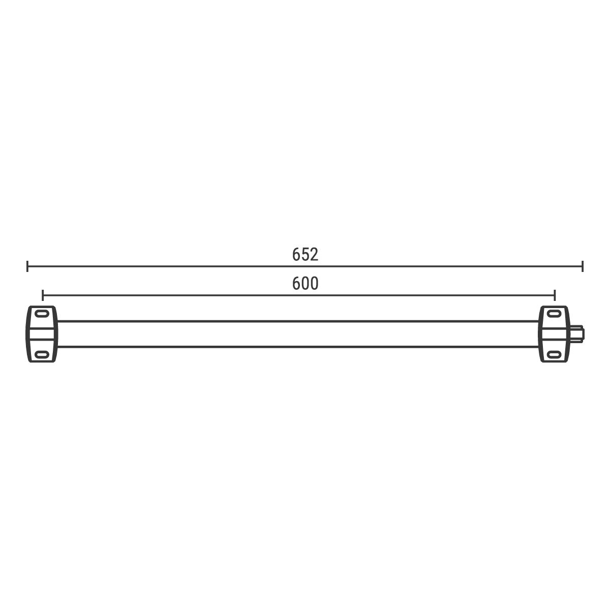 LED-Umfeldbeleuchtung Tube 601BA