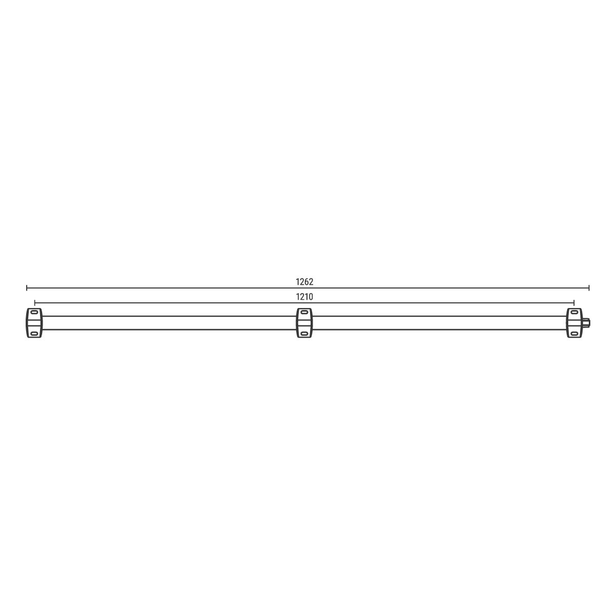 LED-Umfeldbeleuchtung Tube 1201BA