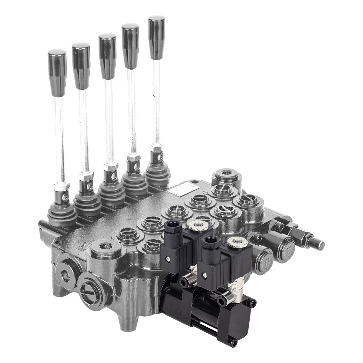 Elektropneumatische Betätigung 12 V, für P80, mit L-Luftanschlüsse