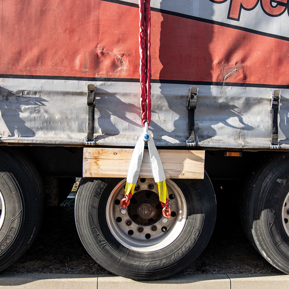 Rad-Bergesatz für Lkw-Achsen mit Alu- und Stahlfelgen