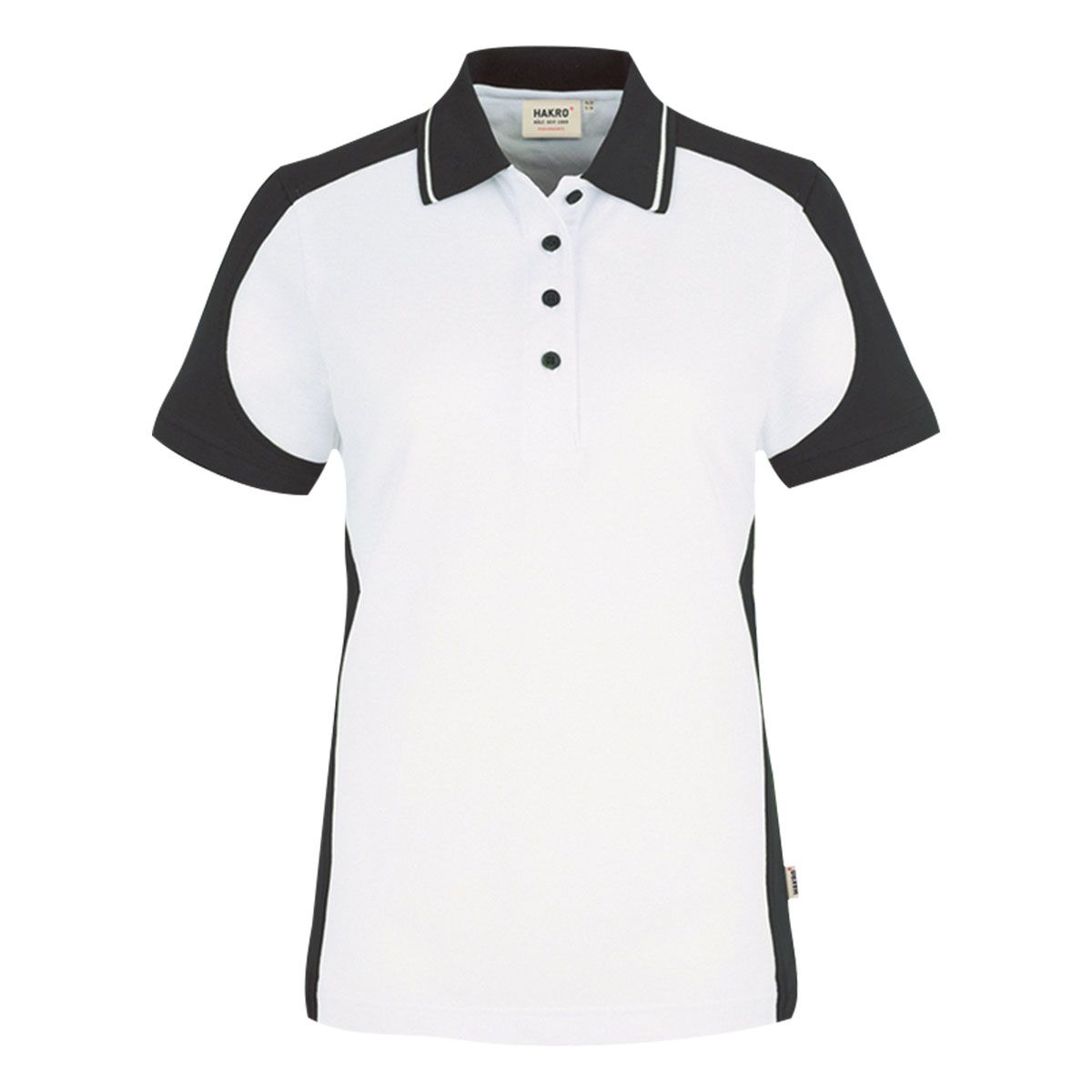 HAKRO Damen Poloshirt Contrast MIKRALINAR®