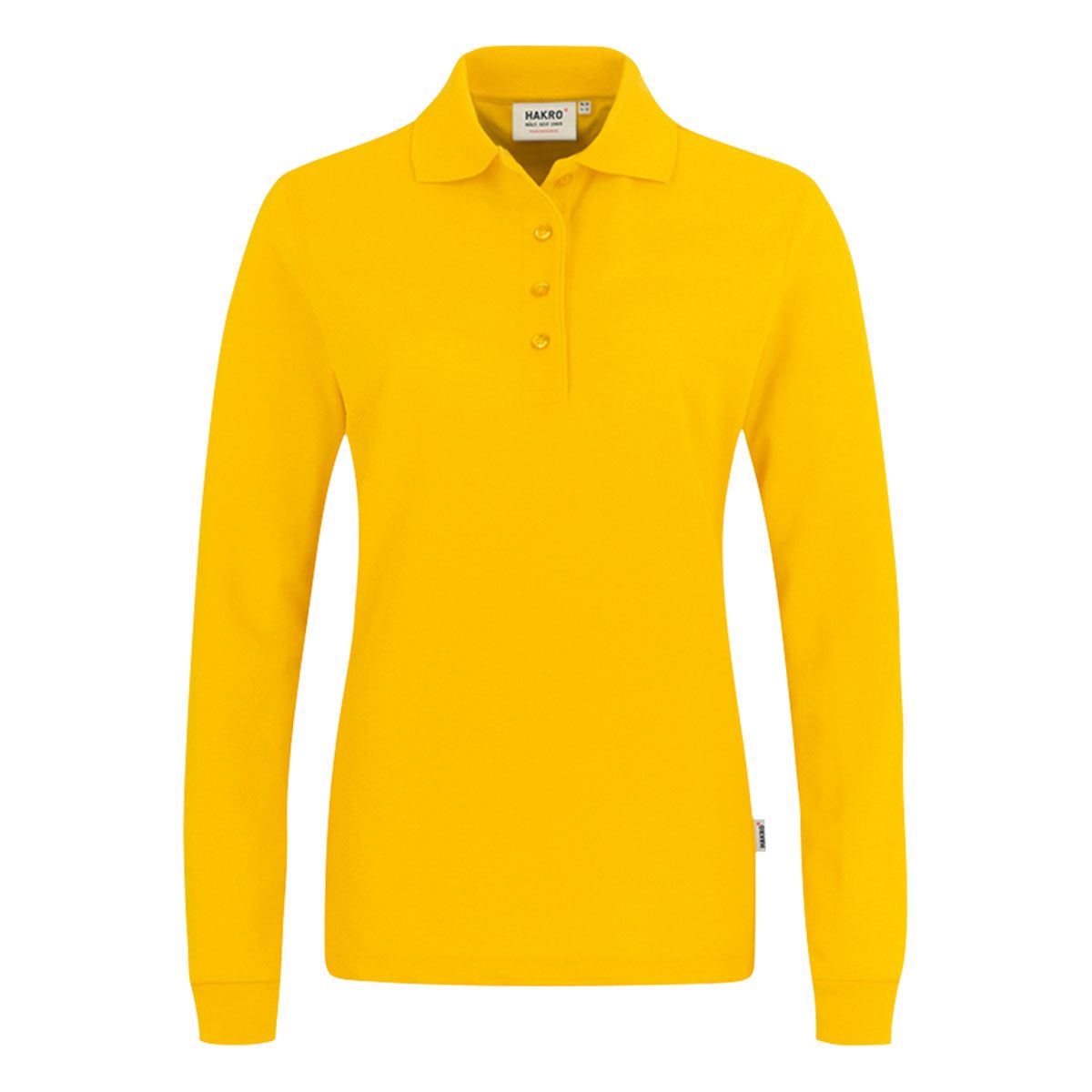 HAKRO Damen Longsleeve-Poloshirt MIKRALINAR®