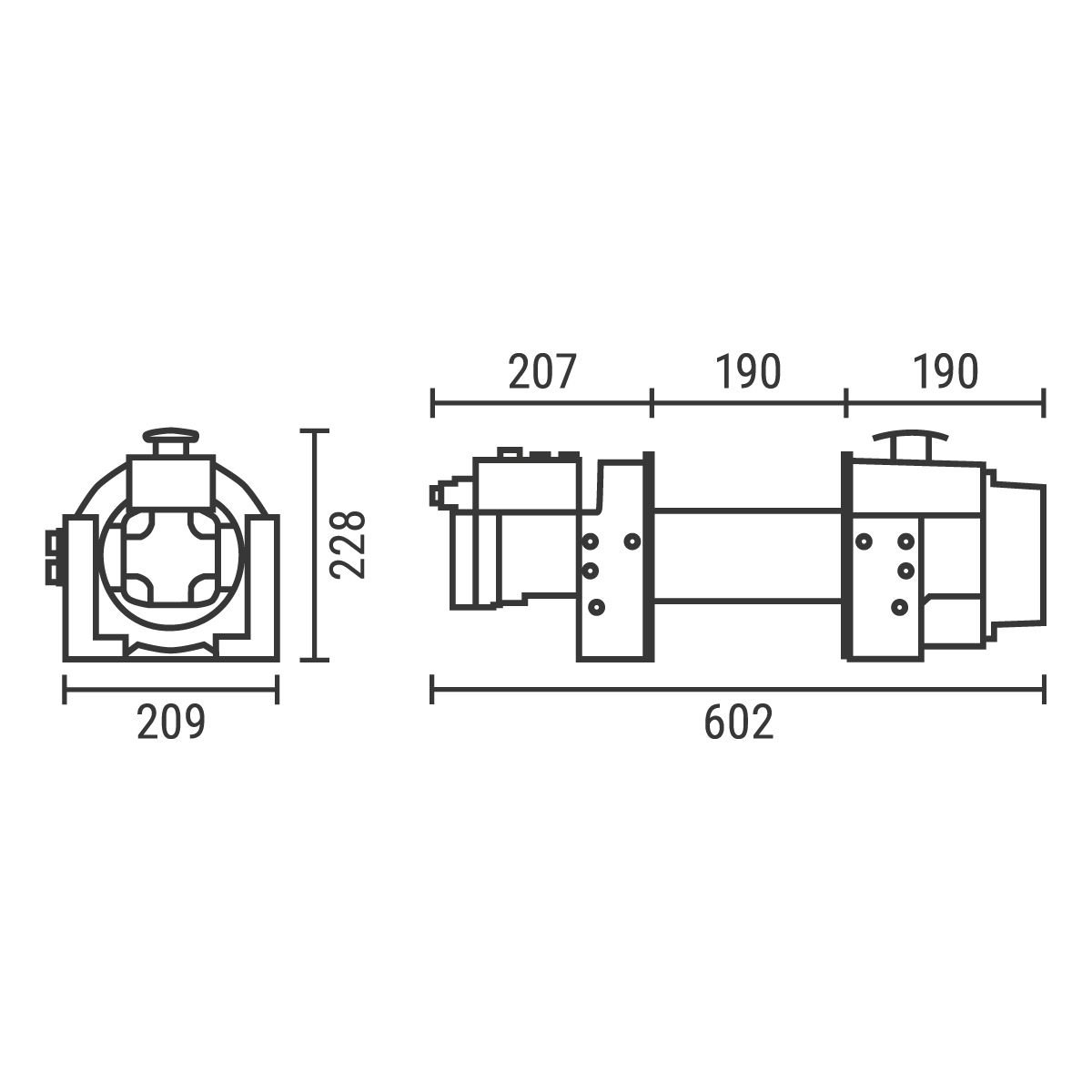 Superwinch H8P-PRO Standard