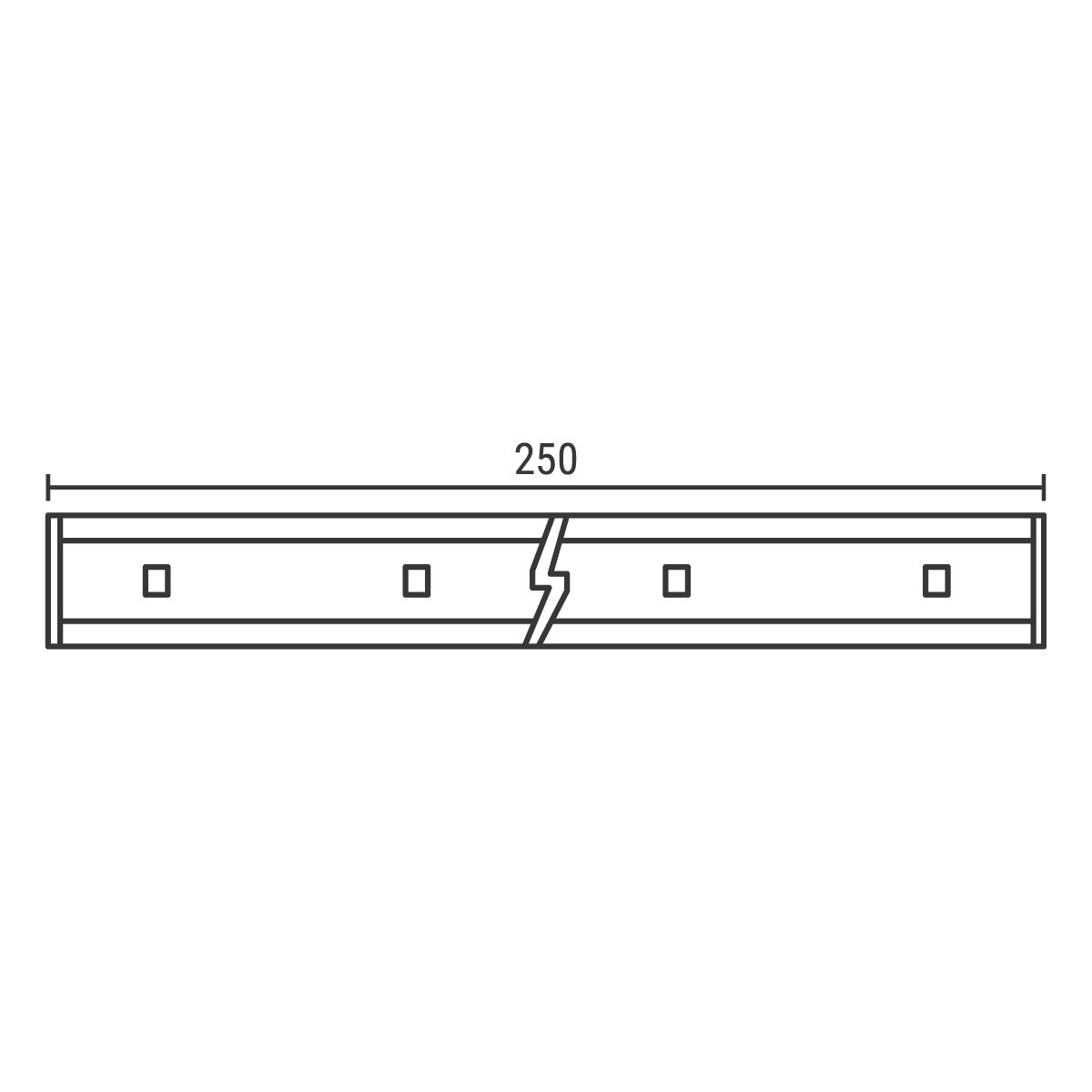 LED-Lichtleisten Claritas 25 cm