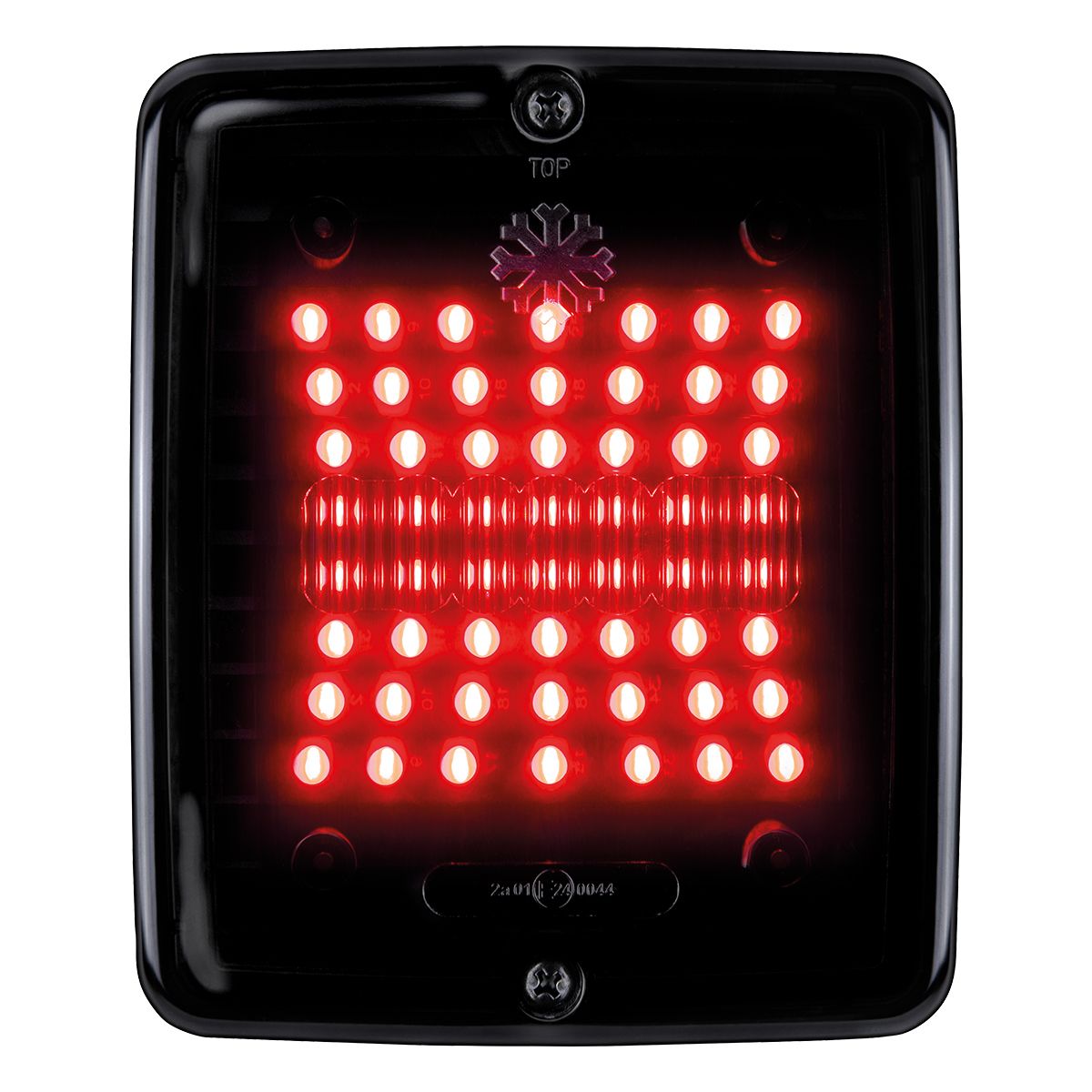 LED-Rückleuchte Dark Knight Square IZE Brake