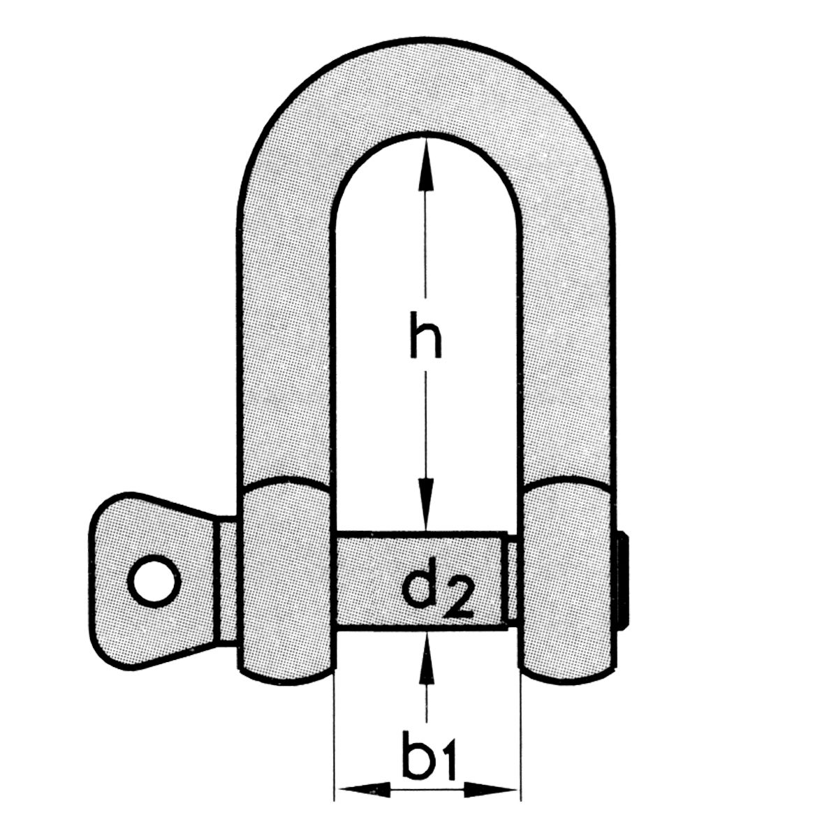 Schäkel Form A