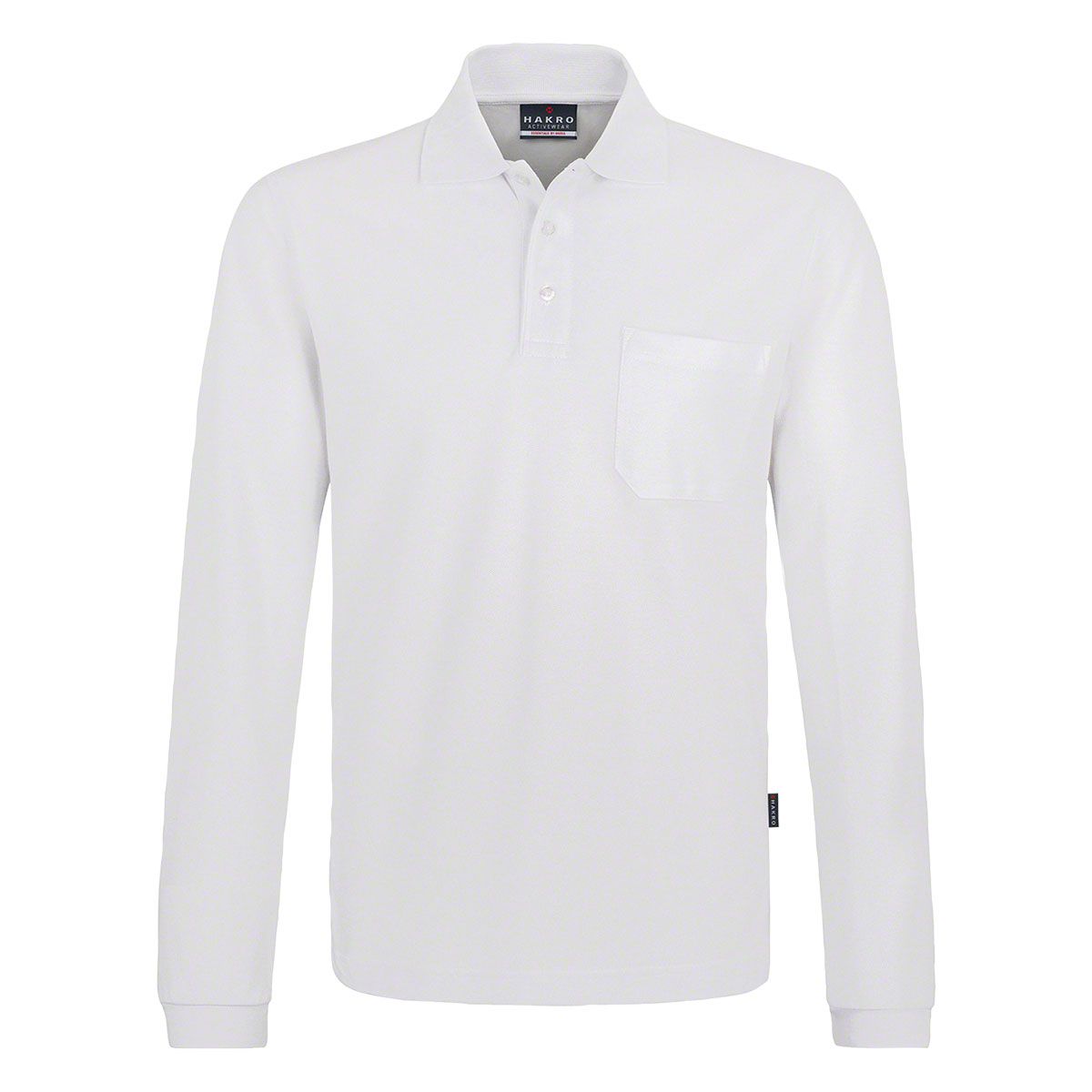 HAKRO Longsleeve-Pocket-Poloshirt Top